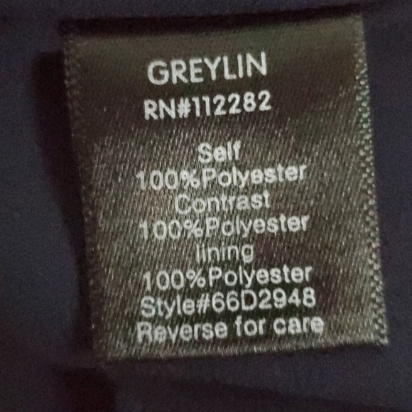 Revolve Greylin Navy and Rose Print Dress M - Picture 8 of 8